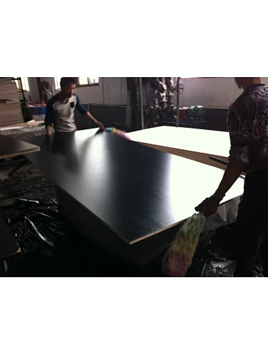 Black color melamined board