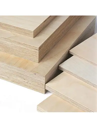 birch faced plywood with poplar core