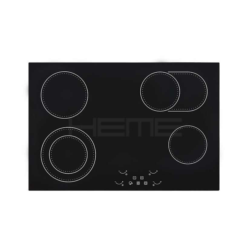 Home kitchen Guangdong manufacturer 80cm 4 burners electric ceramic cooktop