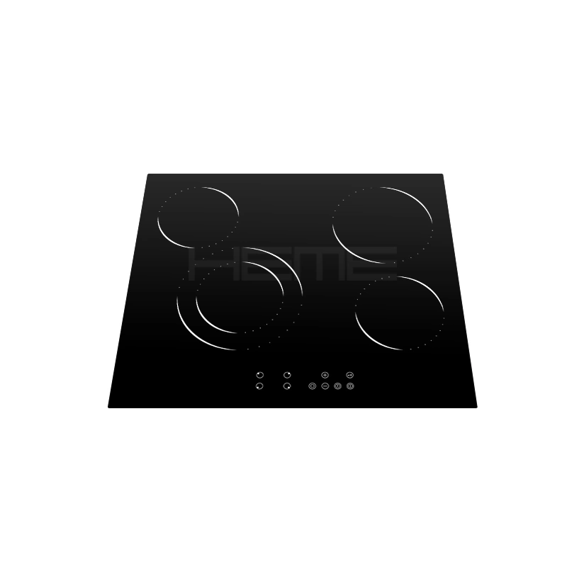 Guangdong factory 4 burner ceramic glass touch screen control electric infrared cooker