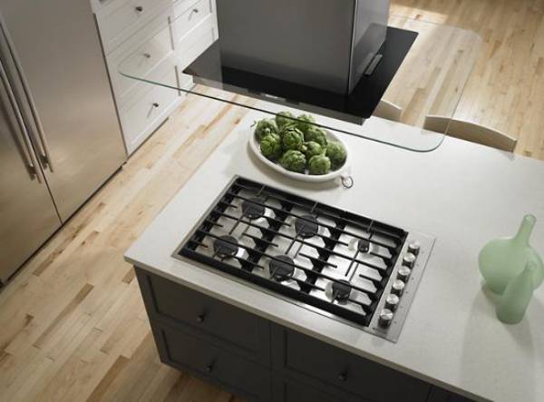 6 burner gas hob