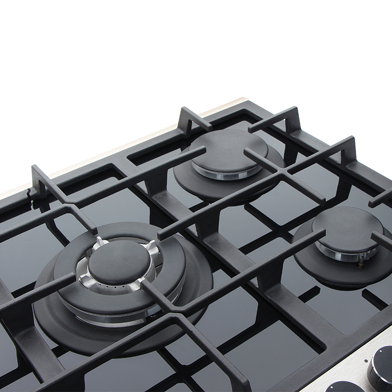 Built in Gas hob 5 Burner Tempered glass Black PG7051G-DCB | HEME