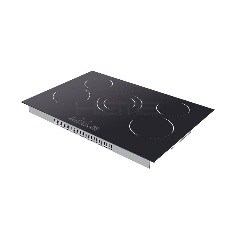 China kitchen appliance built in cooktop supplier 5 burner 80cm electric ceramic hob