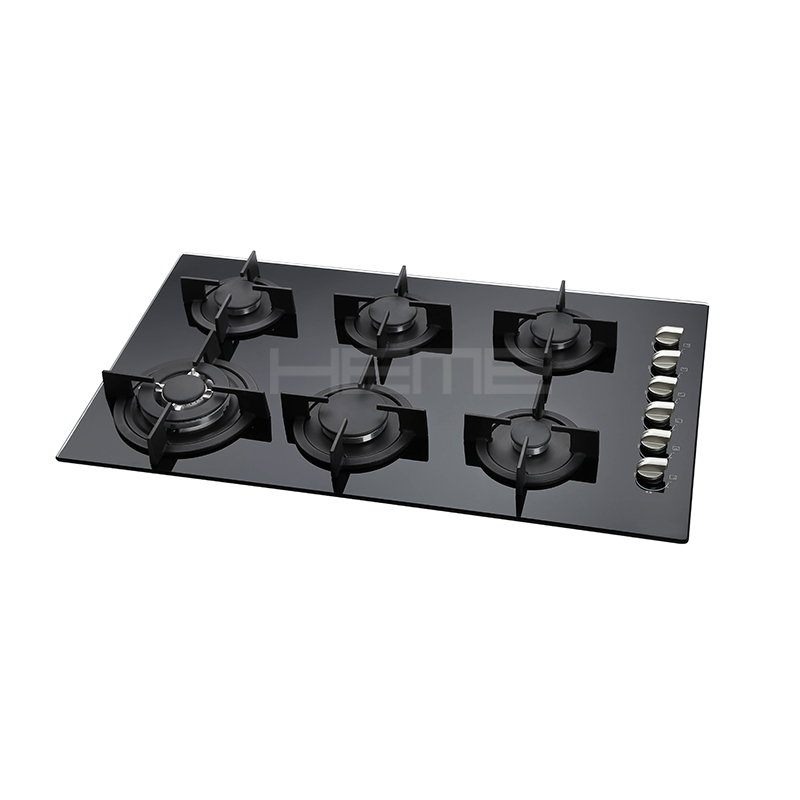 6 burner 90cm gas hob