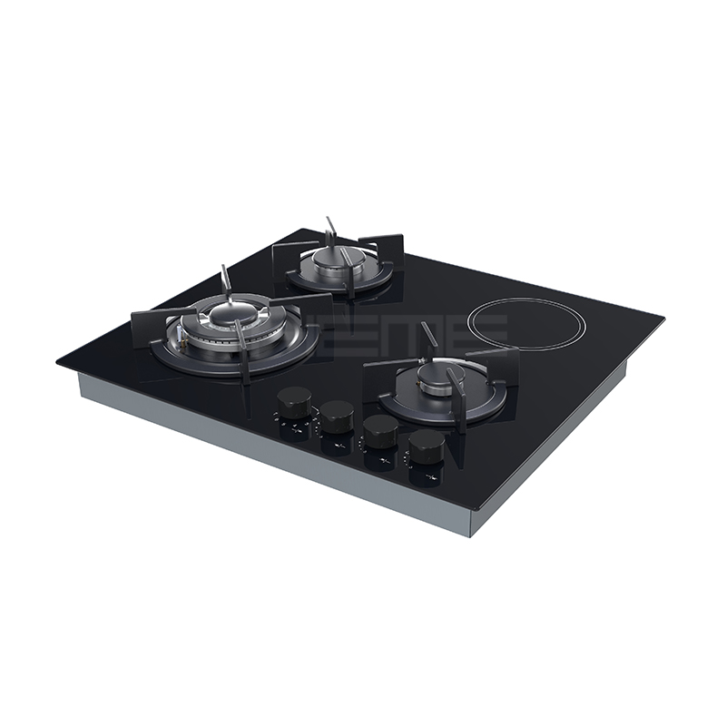 gas and ceramic cooker