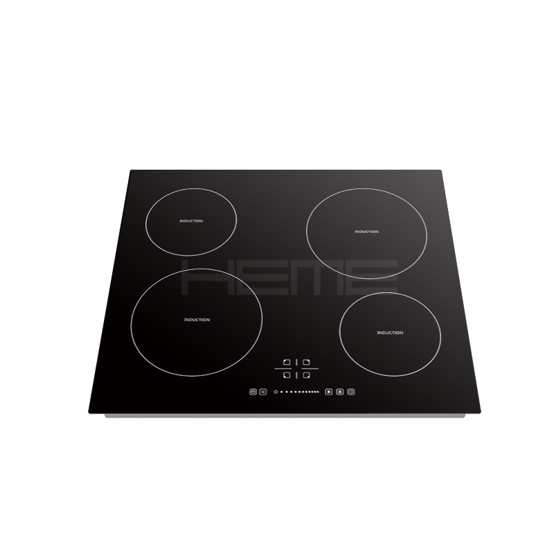 Professional custom or standard manufacturer built in 4 burners induction cooktop