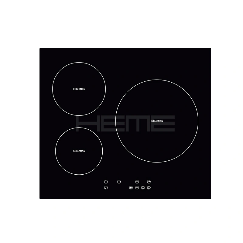China Home appliances products supply built in 3 booster burners induction hob