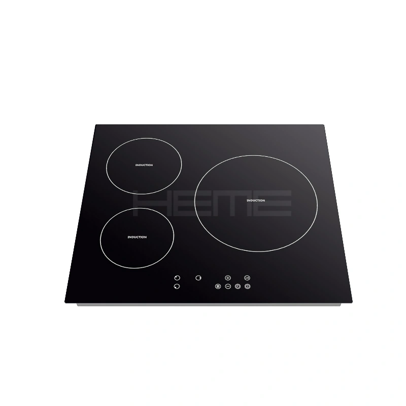 China Home appliances products supply built in 3 booster burners induction hob