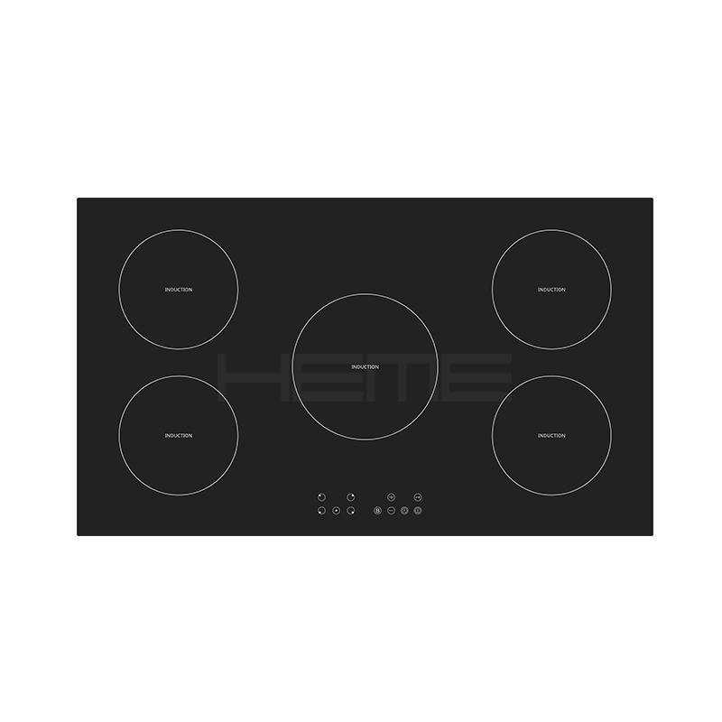 5 burners induction hob