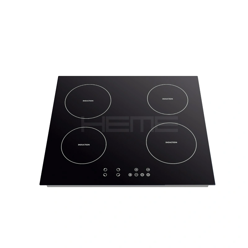 OEM China supplier 4 burner 60cm panel built in induction cooker