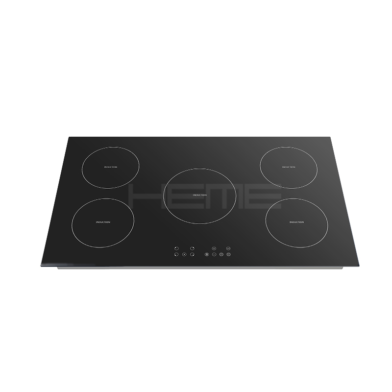 5 burners induction hob