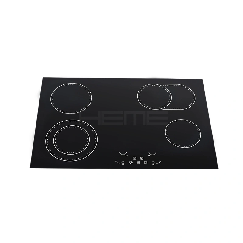 Home kitchen Guangdong manufacturer 80cm 4 burners electric ceramic cooktop