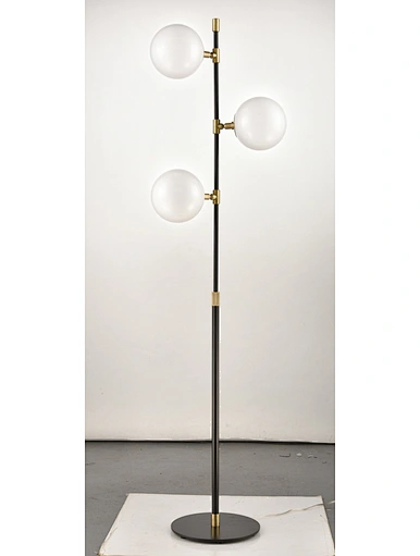 Globe Glass Floor Lamp/Frosted Glass Floor Lamp/WWW.Shingwai.com
