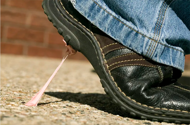 How to Get Gum Off Shoes HEVA