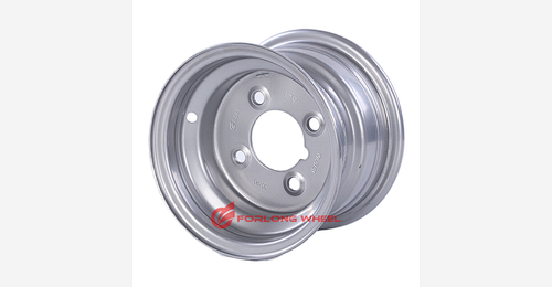 8 inch 4 lug 101.6 PCD golf cart steel wheel rim