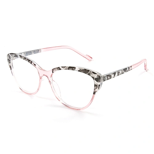 EMMA Wholesale Fashion Cat Eye Shade Anti Blue Light Lens Optical Glasses LR-P7854