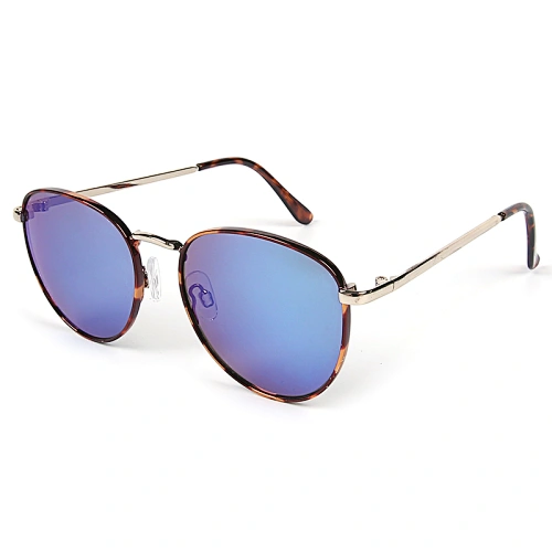 EMMA Wholesale Custom Adult Round Circle Style Women uv400 Metal Sunglasses LS-M663 sunglasses organizer metal mold sunglasses sunglasses uv400 aviator glass metal sunglasses