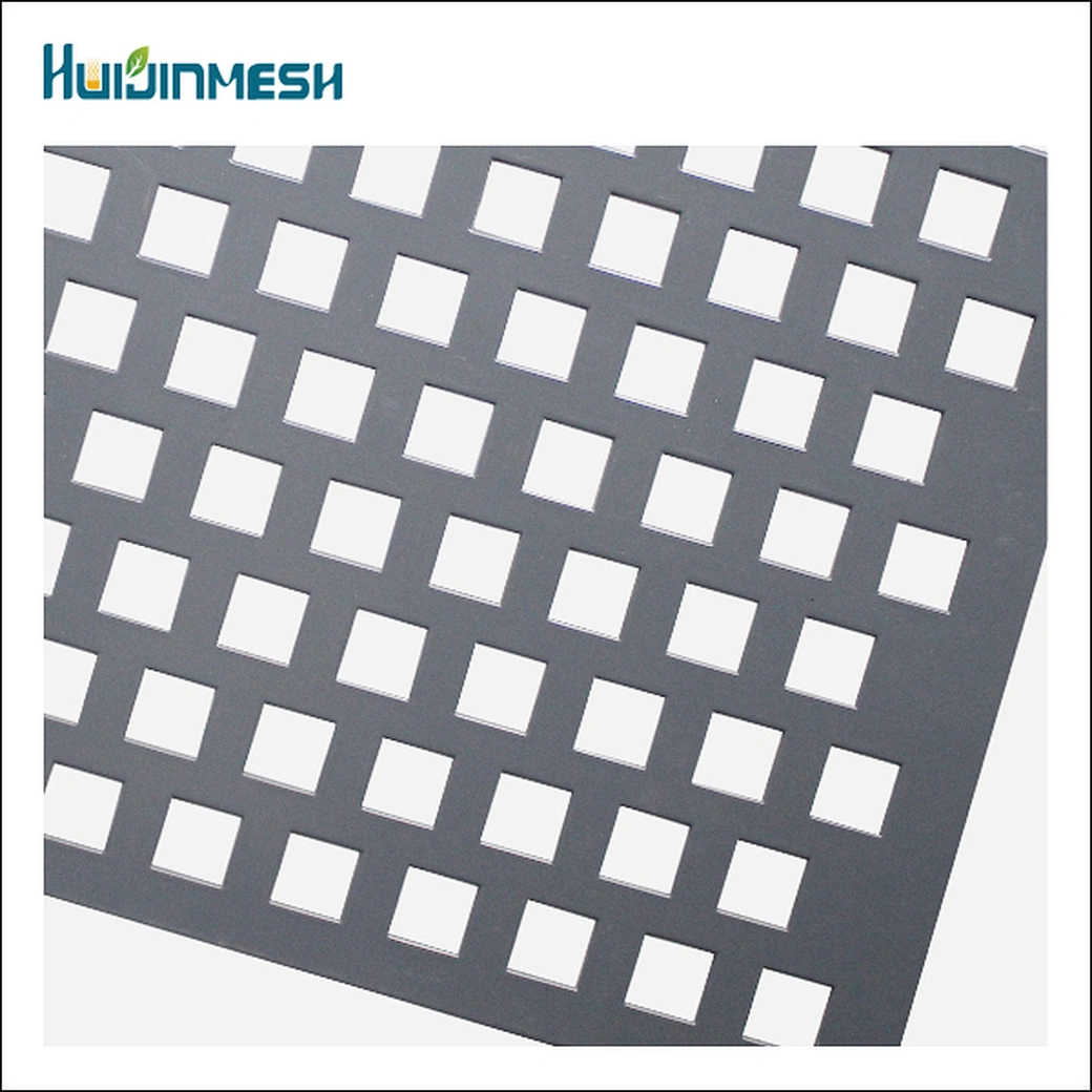 Custom Square Hole Perforated Sheet Metal HUIJIN