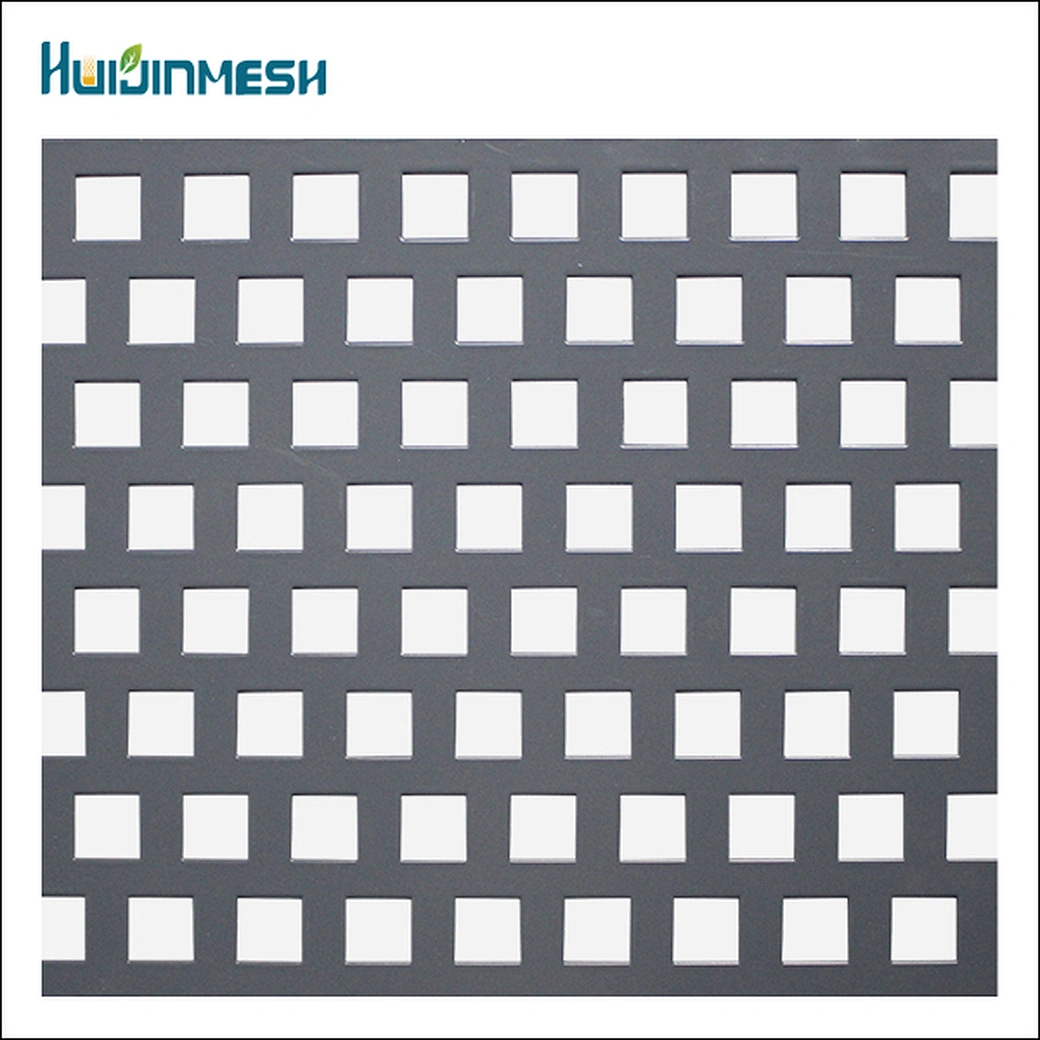Custom Square Hole Perforated Sheet Metal- HUIJIN