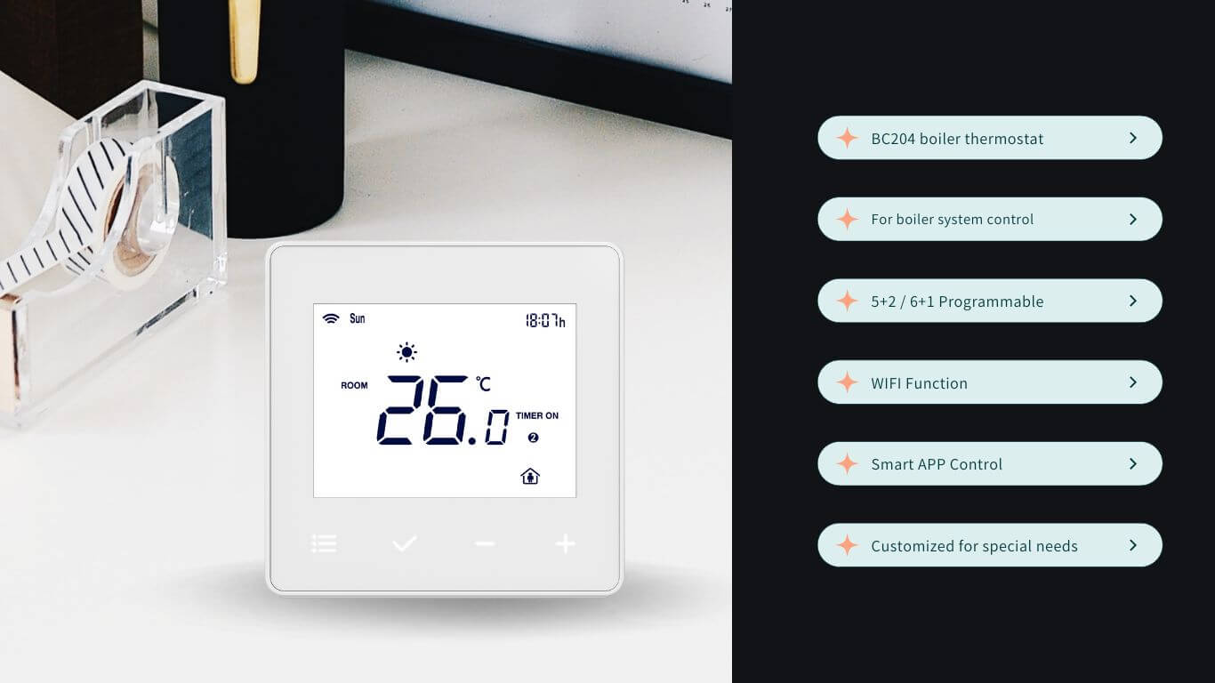 Boiler Thermostat Breeze Controls