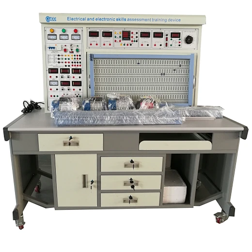 Electrical and electronic skills training assessment device educational equipment