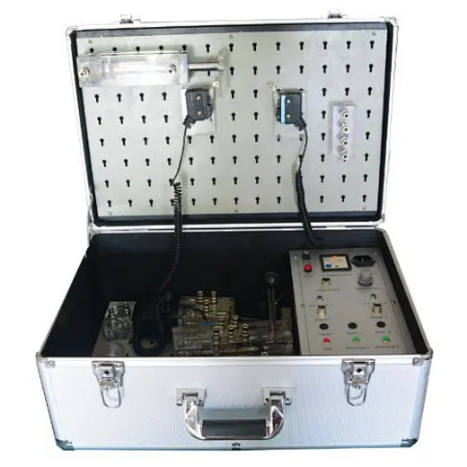 Portable hydraulic training device didactic equipment