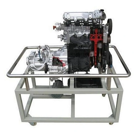 Auto engine with transmission dissection trainer teaching equipment