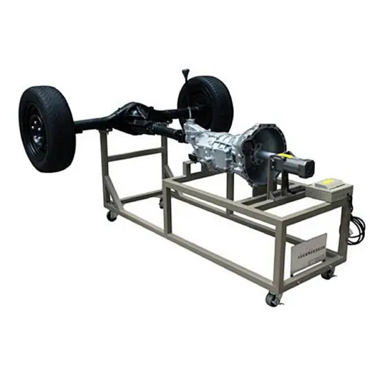 Automobile rear wheel drive transmission system trainer teaching equipment