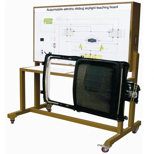 Automobile electric sunroof system teaching board educational equipment