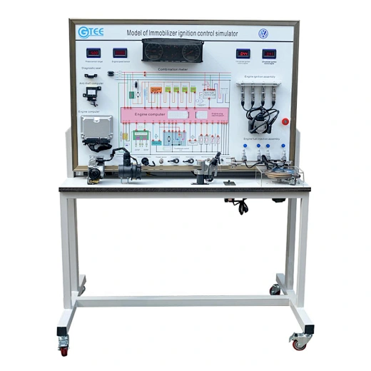 Model of Immobilizer ignition control simulator teaching equipment
