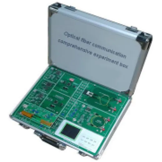 Optical fiber communication trainer educational equipment