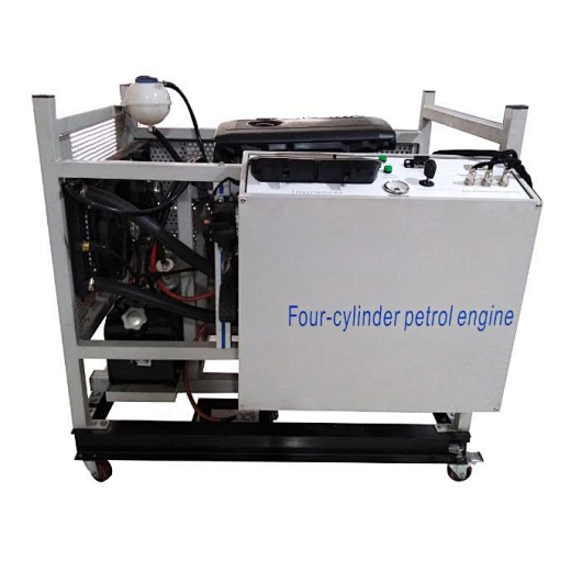 Four cylinder petrol engine module engine test bench