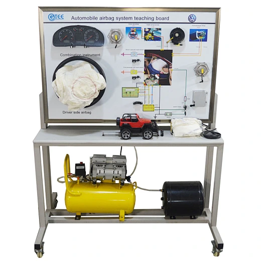 Automobile airbag system teaching board educational equipment