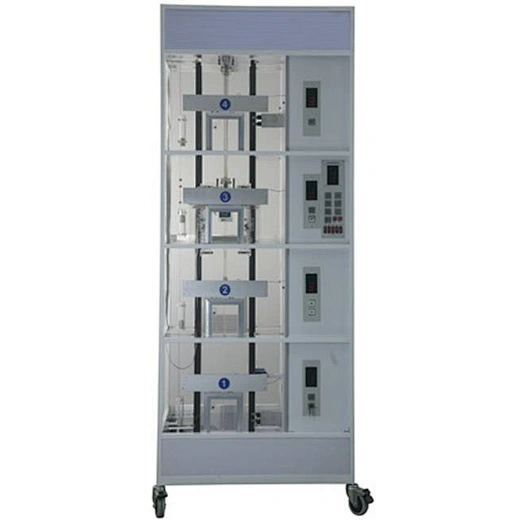 Four-floor transparent elevator teaching model educational equipment