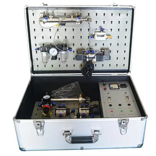 Portable pneumatic training device teaching equipment