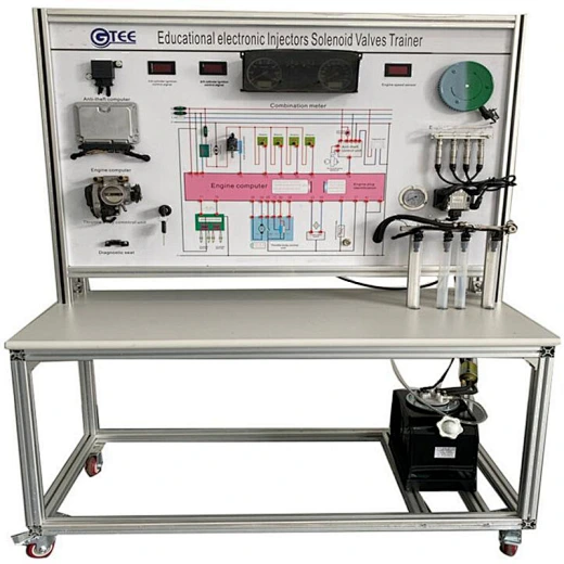 Electronic Injectors Solenoid Valves Trainer educational equipment