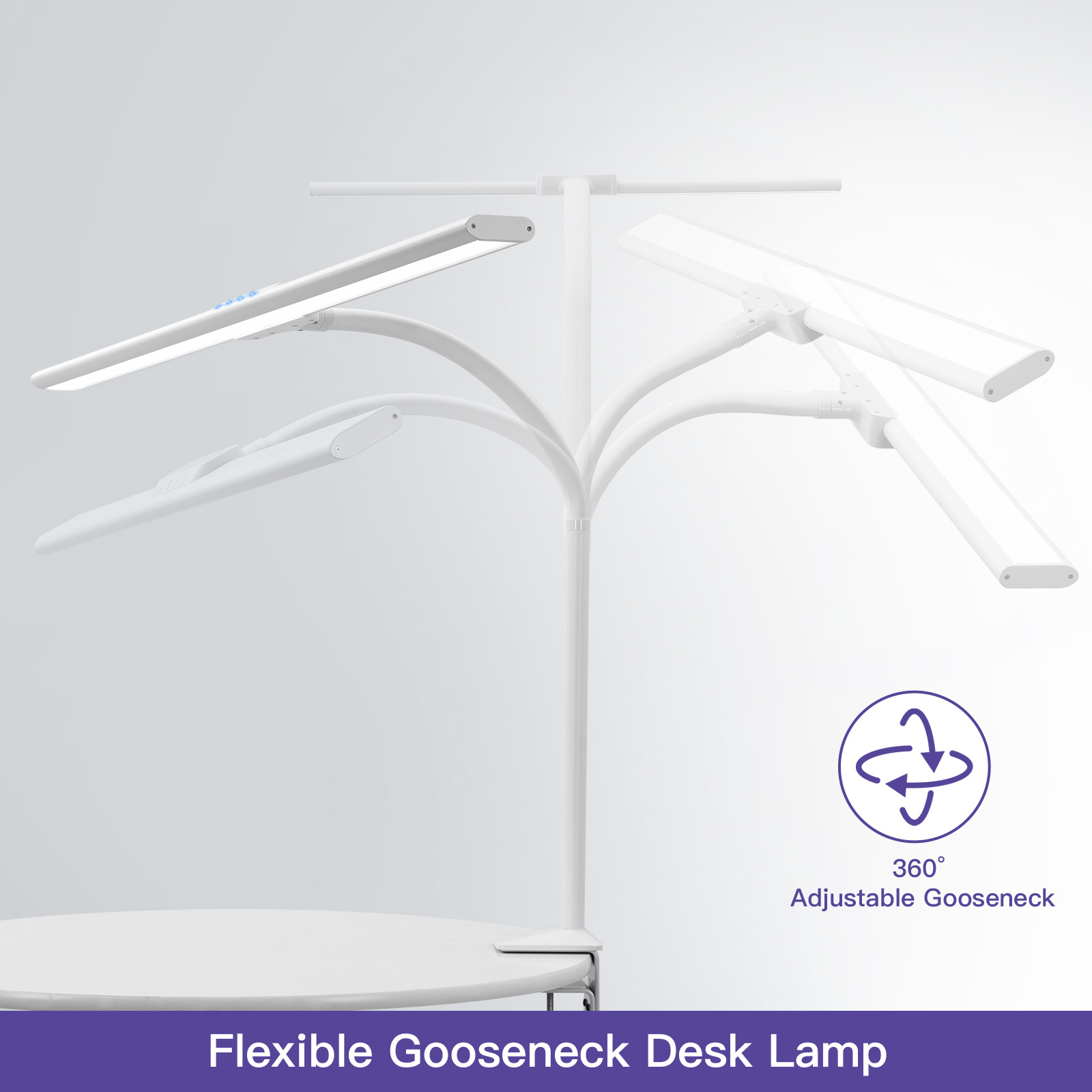 Clamp Led Desk Lamp , Manufacturer Shenzhen Ruibeite Optoelectronic