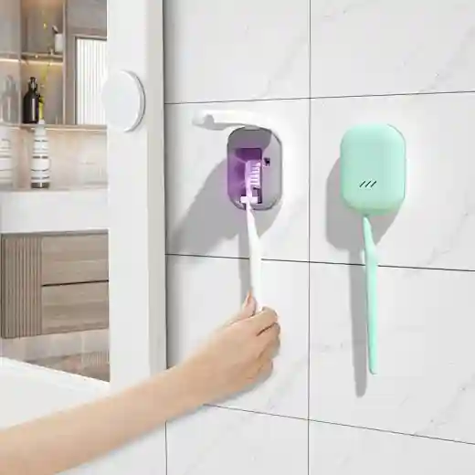 toothbrush holder uv sterilizing