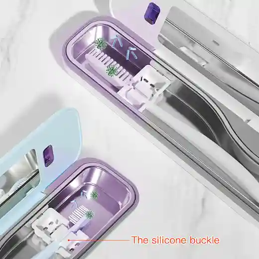 Ultrasonic Cleaning Toothbrush Sanitizer