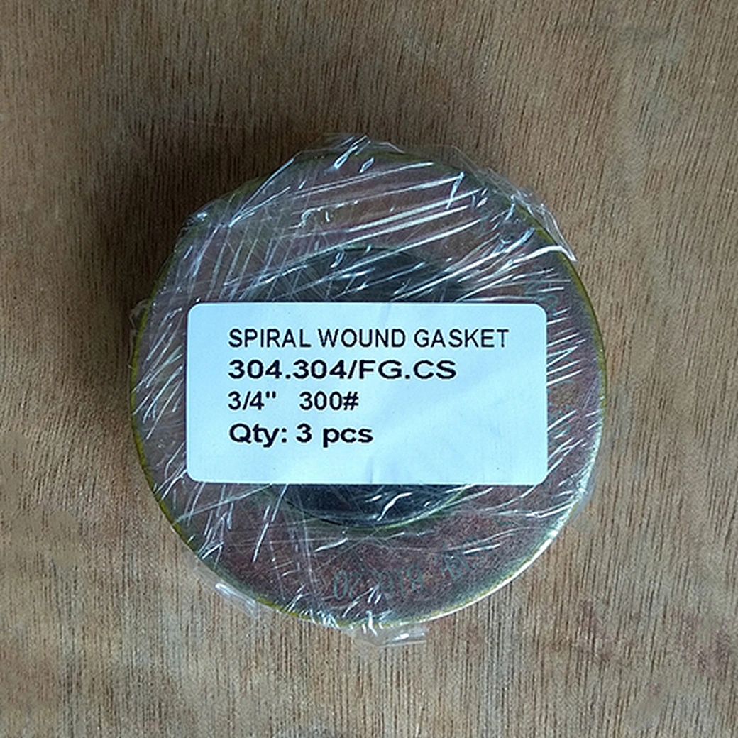Standard Spiral Wound Gasket, DN20, 300LB, SS304 Hoop