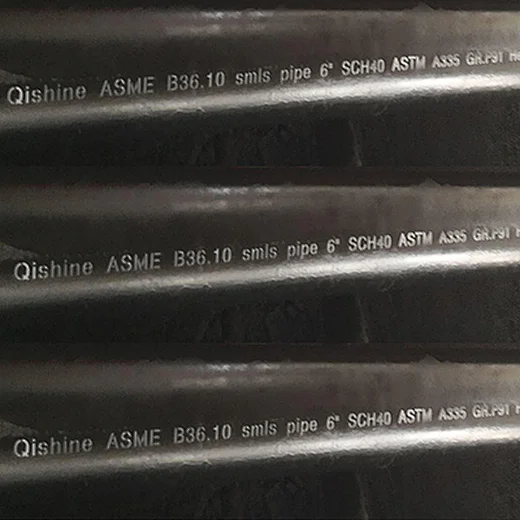 Bevel End Seamless Pipe, ASME B36.10, 6 Inch, DN150