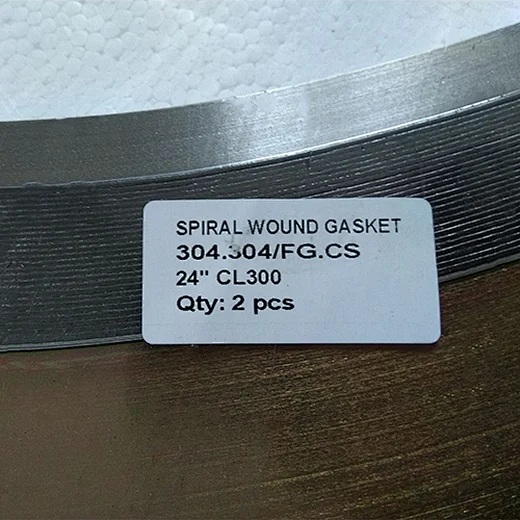 CGI Spiral Wound Gasket, DN600, 300LB, SS304 Winding