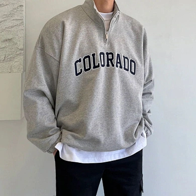 quarter zip pullover