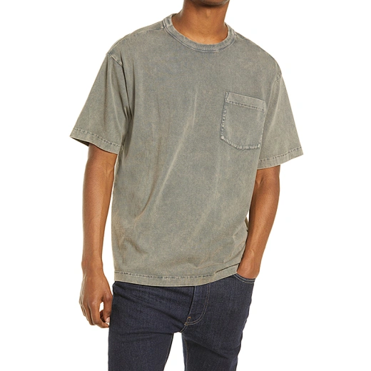 men acid wash t-shirt