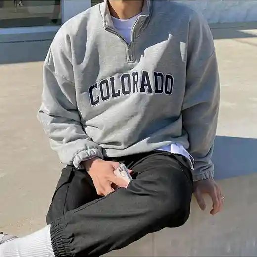 quarter zip pullover