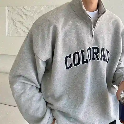 quarter zip pullover