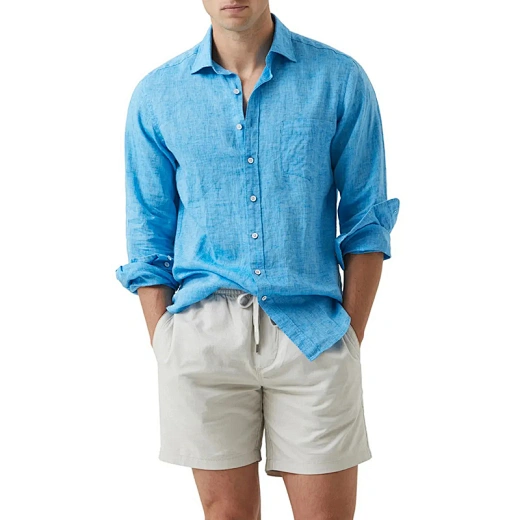 Men linen shirt