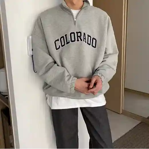 quarter zip pullover
