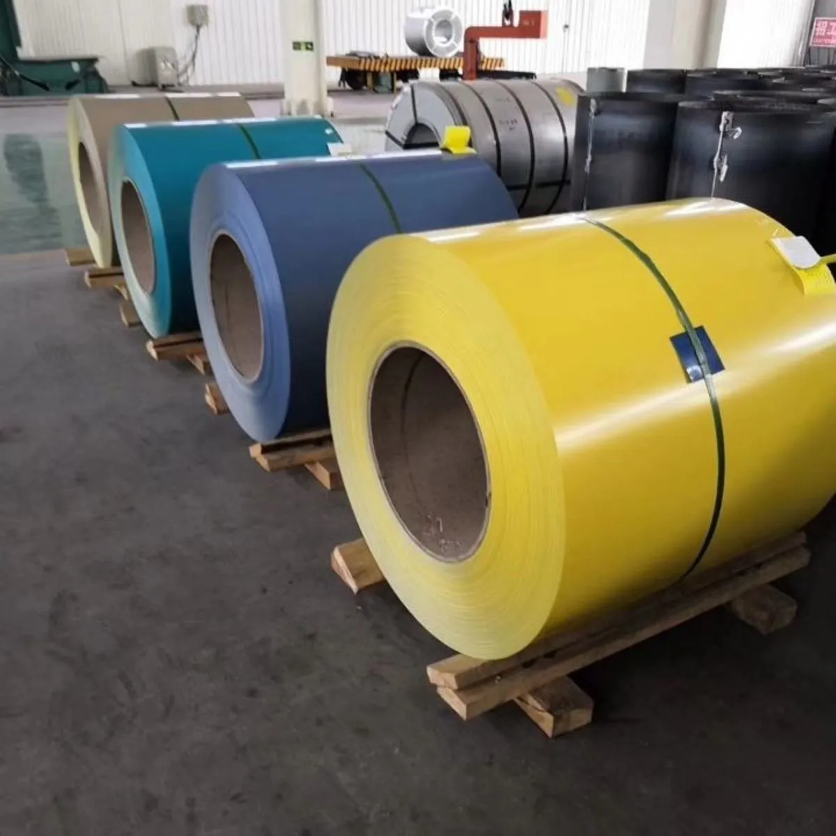 color coated coil supplier-Baolai coil in factory