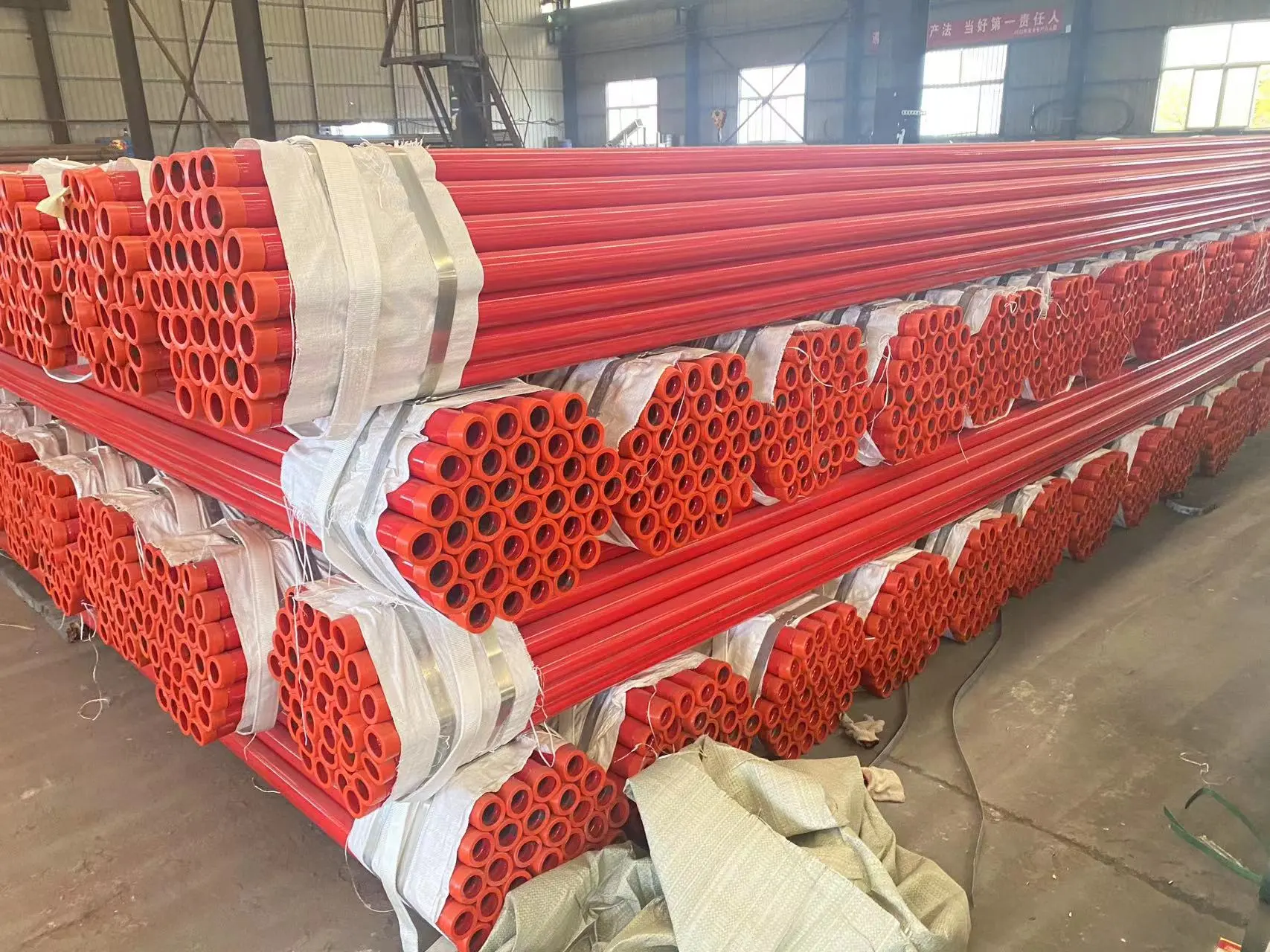 ASTM A795 ERW firefighting pipes， FM listed